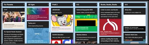 padlit image of apps for parents during COVID-19 